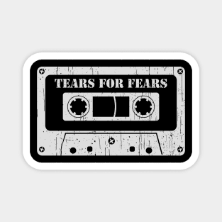 Tears For Fears - Vintage Cassette White Magnet