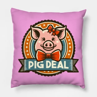 Pig Deal: Playful Porker Pillow