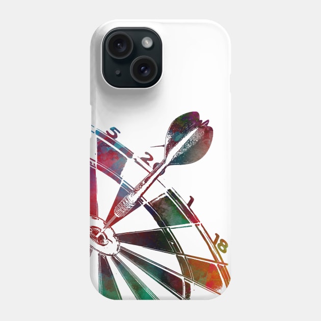 darts sport art #darts #sport Phone Case by JBJart