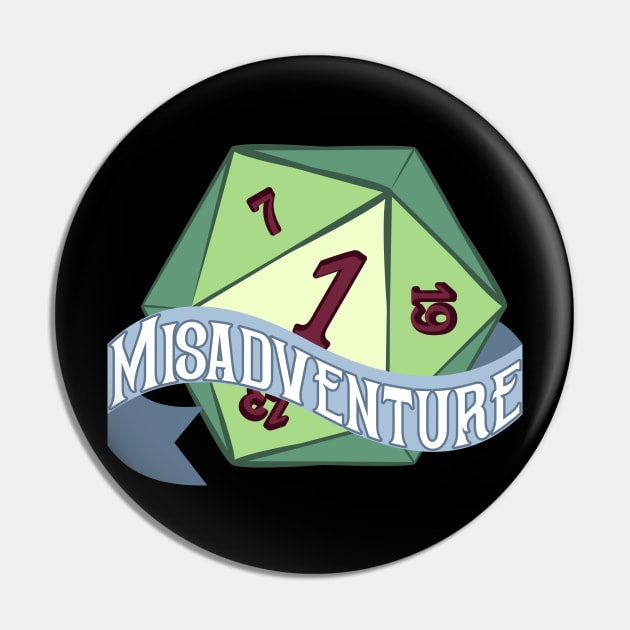 Natural One Misadventure Pin by PCB1981