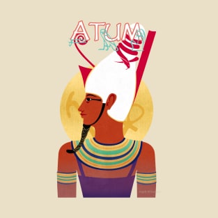 Atum (Atum-Ra) - Egyptian Sun God T-Shirt