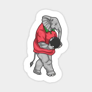 Elephant Bowling Bowling ball Magnet