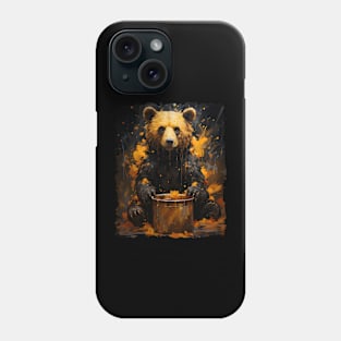 Young Bear Playing Phone Case