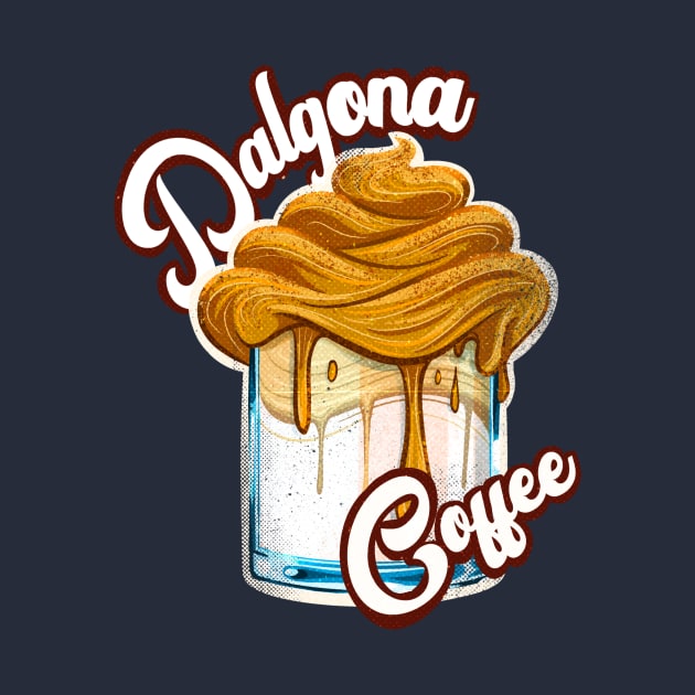 Dalgona Coffee by deb draws