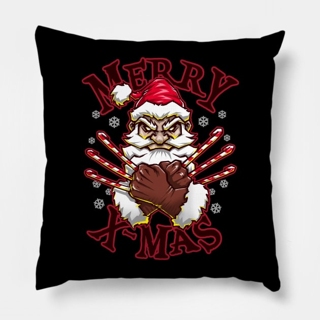 Merry X-Mas Pillow by Andriu