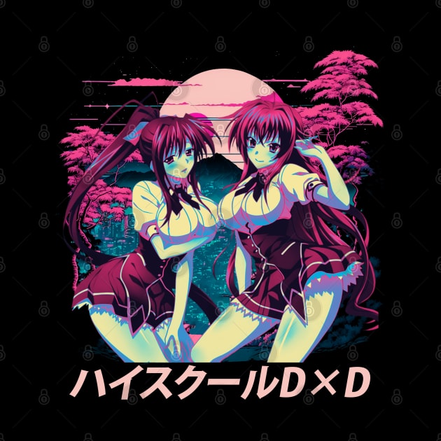 Devilish Delights High School DxD Anime Tribute Tee by Thunder Lighthouse