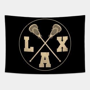 Vintage Lax Lacrosse Stick Tapestry