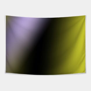 YELLOW BLUE BLACK ABSTRACT TEXTURE Tapestry