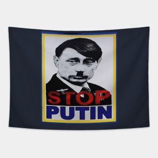 Stop Putin | Stop War | Save Ukraine Tapestry