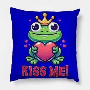 Frog Prince 14 Pillow