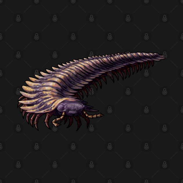 Arthropleura armata by CoffeeBlack