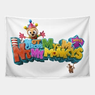 Not My Circus Not My Monkeys funny sarcastic messages sayings and quotes Tapestry