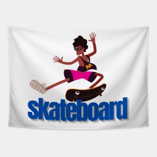 Skate Board Tapestry