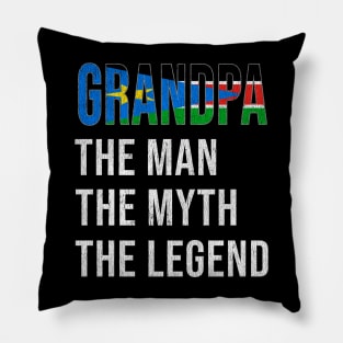 Grand Father South Sudanese Grandpa The Man The Myth The Legend - Gift for South Sudanese Dad With Roots From  South Sudan Pillow