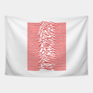 Unknown Pleasures [Red Lines J01] Tapestry