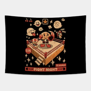 Retro Arcade Showdown Tapestry