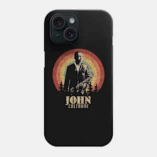 Retro Sunset John Coltrane Phone Case