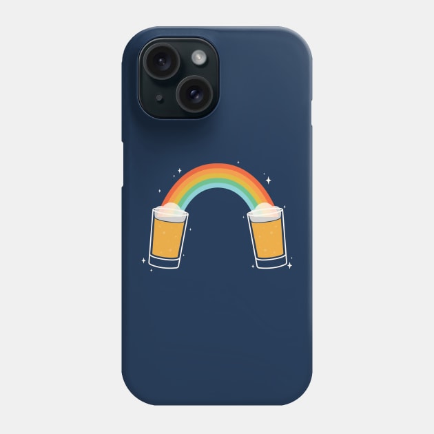 Beer Rainbow Phone Case by LoverlyPrints