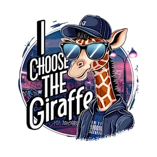 I choose the giraffe. Baseball lovers. Funny T-Shirt