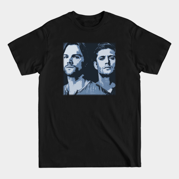 Discover WIN BROS - BLUE - Supernatural - T-Shirt