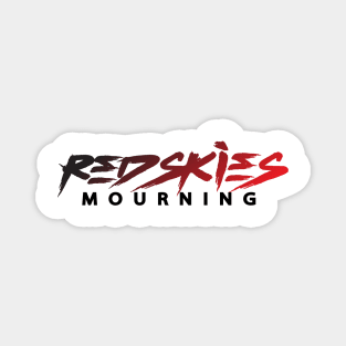 Red Skies Mourning Red Logo Magnet