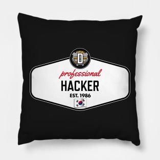 The Hacker (w/Graphic) Pillow