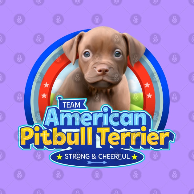 American Pitbull Terrier by Puppy & cute