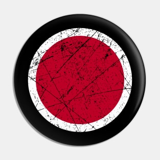 Japan Roundel Vintage Pin