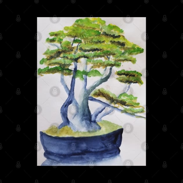 Bonsai by teenamarie23art