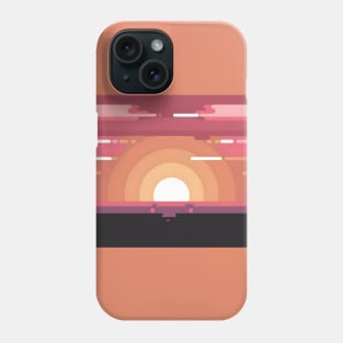 Retro vintage sunset Phone Case