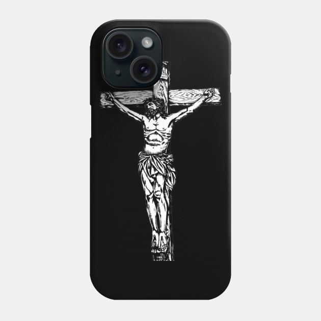 Jesus Christ Cross Christian Design Phone Case by Utopia Shop