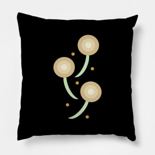 Happy bunch of flowers in cream colors Pillow