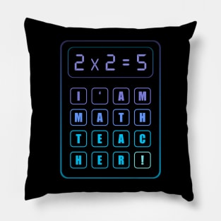 Math teacher Pillow