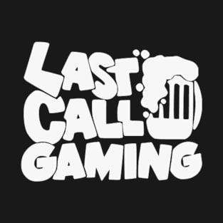 LastCallGaming Orig Design White T-Shirt