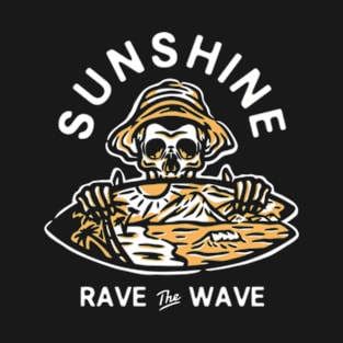 rock skull terror - sunshine T-Shirt