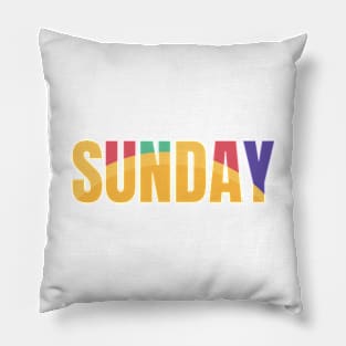 Sunday ver 2 Pillow