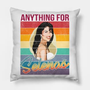 Retro Anything for Selenas Lovers Selena Quintanilla Pillow