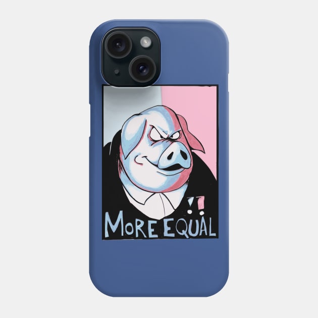 some animals are more equal than others Phone Case by oria