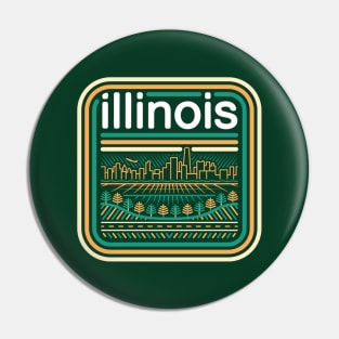 ILLINOIS - CG STATES #4/50 Pin