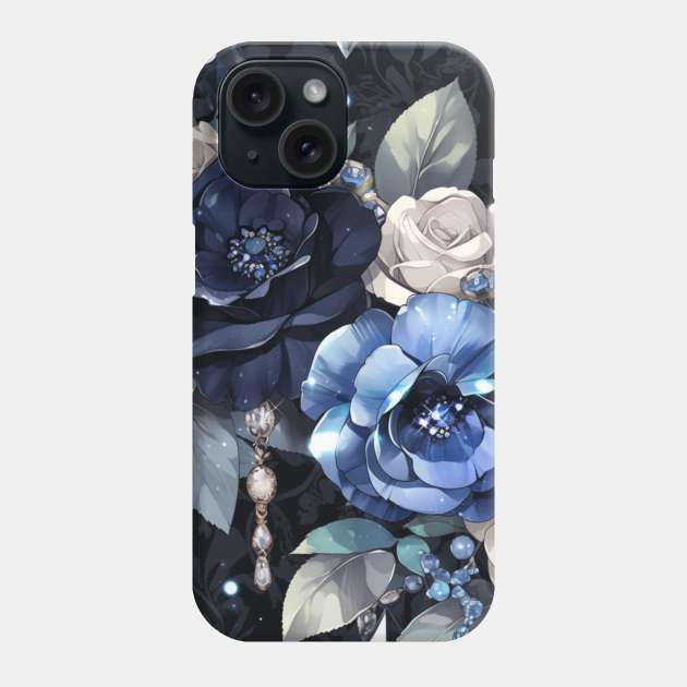 Roses pattern Phone Case by Enchanted Reverie