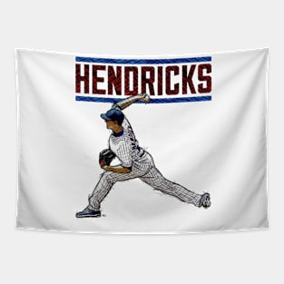 Kyle Hendricks Chicago C Pitch Tapestry