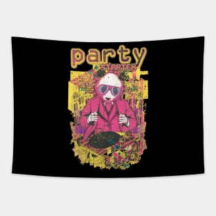 Bear party Starter Tapestry