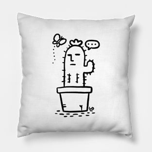 Cactus: I have no idea ( back ) Pillow