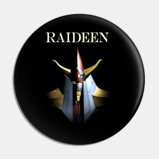 Brave Raideen Defender of The Earth 1975 Pin