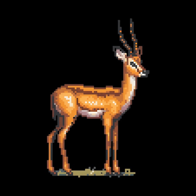 Pixel Gazelle by Animal Sphere