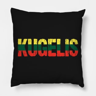 Kugelis Lithuanian Funny Food Lover Dish Lietuva Flag Pillow