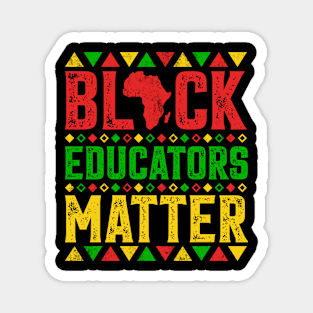 BEST BLACK EDUCATORS MATER Magnet