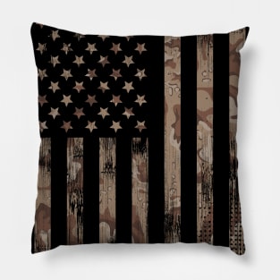 Camo Flag Pillow