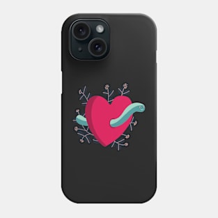 Heart worm Phone Case