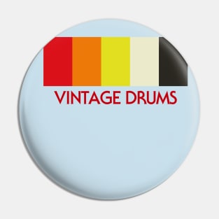 TR-808 STRIPES & FONT #8 Pin